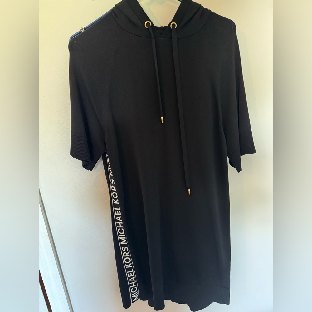 Michael Kors athletic TShirt dress size XS in black